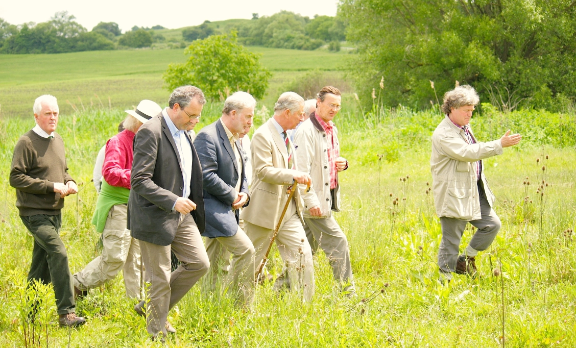 King Charles in Romania